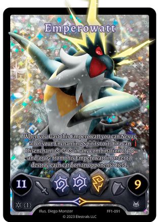 Image of Emperowatt (Full Art) (FF1-091) - Frostfall First Edition Holo
