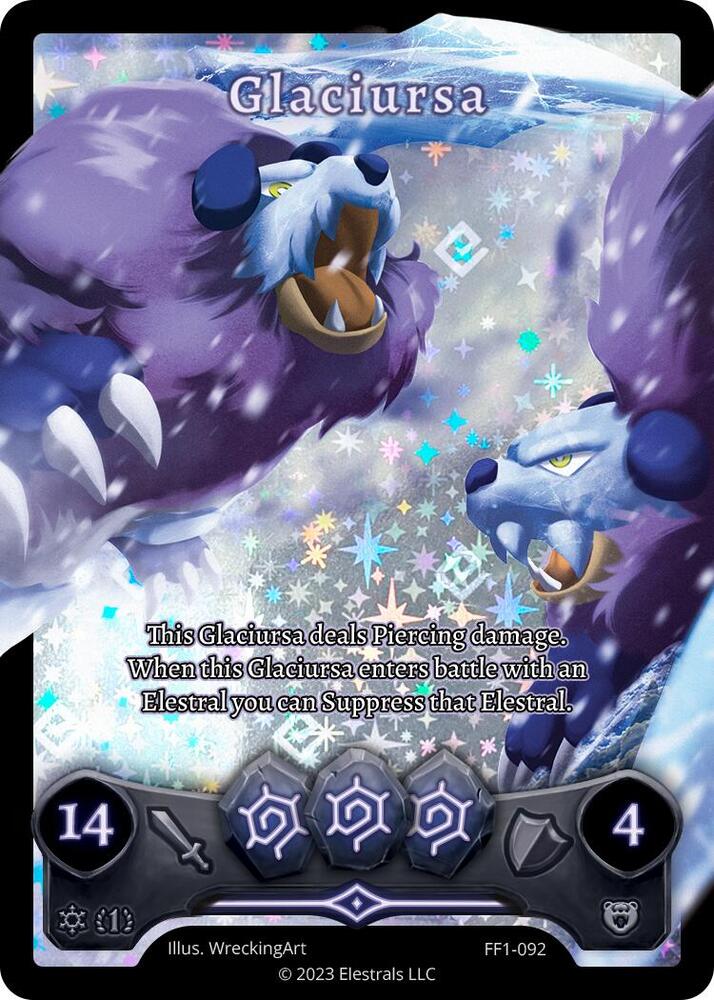 Image of Glaciursa (Full Art) - Frostfall [First Edition] (FF1)