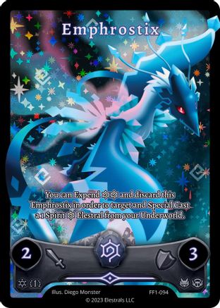 Image of Emphrostix (Full Art) (FF1-094) - Frostfall First Edition Holo