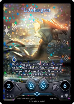 Image of Lochagon (Full Art) (FF1-095) - Frostfall First Edition Holo