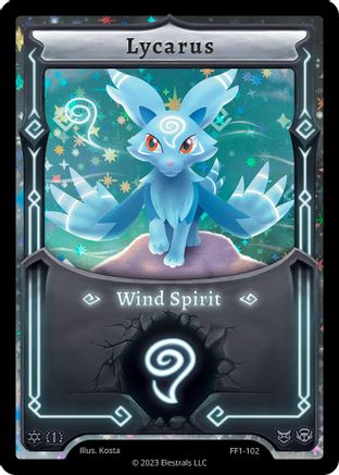 Image of Lycarus (Alternative Art) (FF1-102) - Frostfall First Edition Holo
