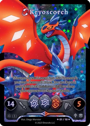 Image of Kryoscorch (Serialized) (/10) - Frostfall First Edition Holo