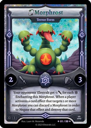Image of Morphrost - Terror Form (Serialized) (/99) - Frostfall First Edition Holo