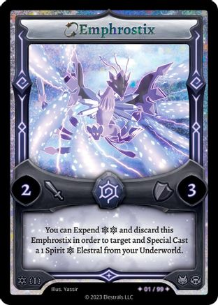 Image of Emphrostix (Serialized) (/99) - Frostfall First Edition Holo
