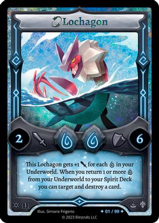Image of Lochagon (Serialized) (/99) - Frostfall First Edition Holo
