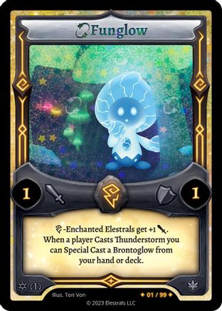 Image of Funglow (Serialized) (/99) - Frostfall First Edition Holo