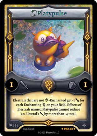 Image of Platypulse (PR2-03) - Frostfall Promos Holo