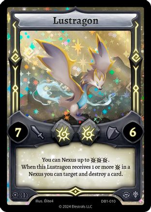 Image of Lustragon (DB1-010) - Daybreak First Edition Holo