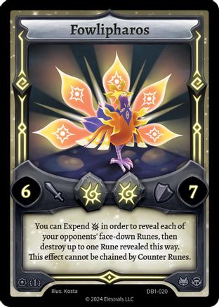 Image of Fowlipharos (DB1-020) - Daybreak First Edition