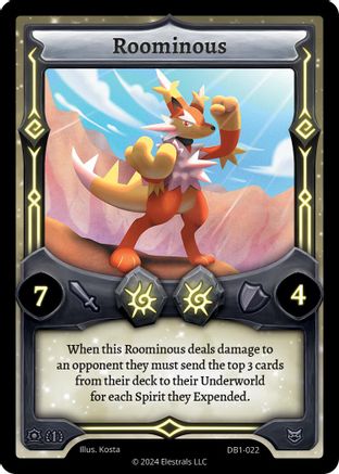 Image of Roominous (DB1-022) - Daybreak First Edition
