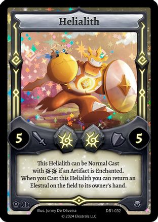 Image of Helialith (DB1-032) - Daybreak First Edition Holo