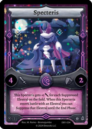 Image of Specteris (DB1-034) - Daybreak First Edition Holo