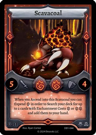 Image of Scavacoal (DB1-044) - Daybreak First Edition