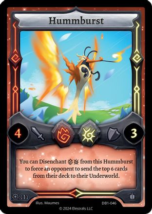 Image of Hummburst (DB1-046) - Daybreak First Edition