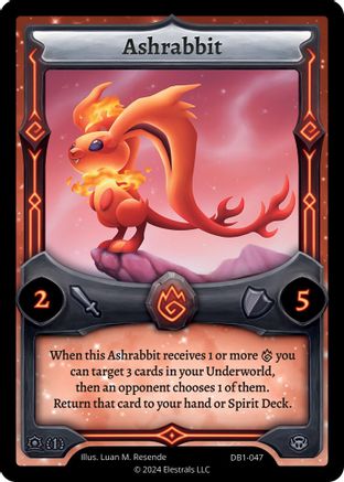 Image of Ashrabbit (DB1-047) - Daybreak First Edition