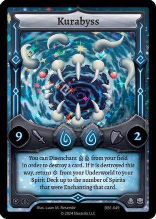 Image of Kurabyss (DB1-049) - Daybreak First Edition Holo