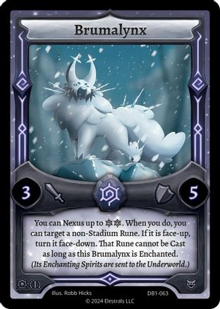 Image of Brumalynx (DB1-063) - Daybreak First Edition