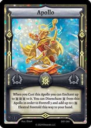 Image of Apollo (DB1-066) - Daybreak First Edition Holo