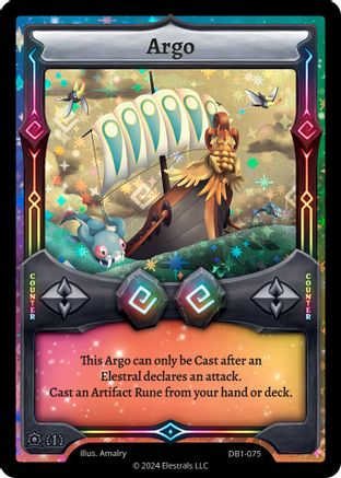 Image of Argo (DB1-075) - Daybreak First Edition Holo