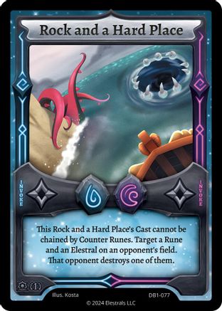 Image of Rock and a Hard Place (DB1-077) - Daybreak First Edition