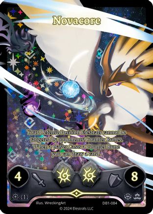 Image of Novacore (Full Art) (DB1-084) - Daybreak First Edition Holo