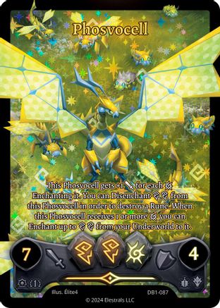 Image of Phosvocell (Full Art) (DB1-087) - Daybreak First Edition Holo