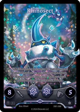 Image of Rhinosect (Full Art) (DB1-088) - Daybreak First Edition Holo