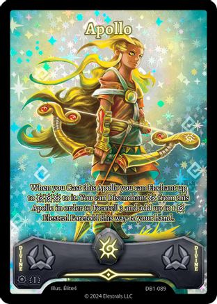 Image of Apollo (Full Art) (DB1-089) - Daybreak First Edition Holo