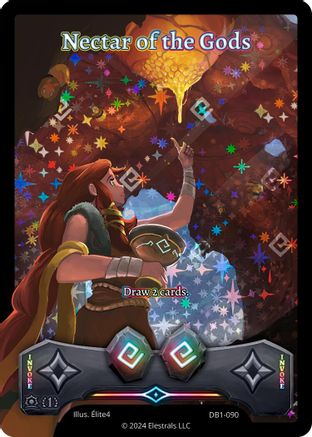 Image of Nectar of the Gods (DB1-090) - Daybreak First Edition Holo