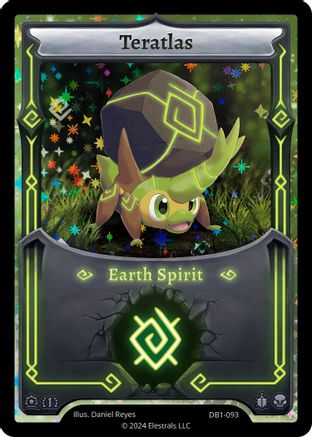 Image of Teratlas (Alternative Art) (DB1-093) - Daybreak First Edition Holo