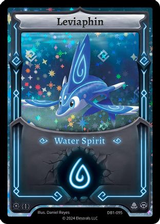 Image of Leviaphin (Alternative Art) (DB1-095) - Daybreak First Edition Holo