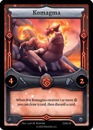 Image of Komagma (SD06-09) - Kryoscorch Starter Deck First Edition