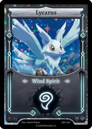 Image of Lycarus (Alternative Art) (DB1-097) - Daybreak First Edition Holo