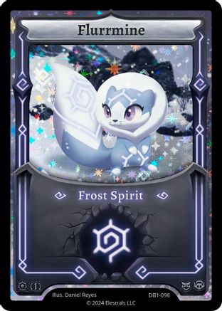 Image of Flurrmine (Alternative Art) (DB1-098) - Daybreak First Edition Holo
