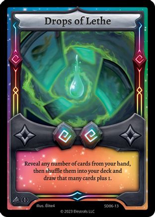 Image of Drops of Lethe (SD06-13) - Kryoscorch Starter Deck First Edition