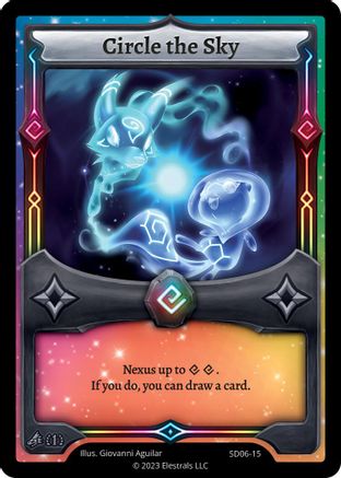 Image of Circle the Sky (SD06-15) - Kryoscorch Starter Deck First Edition