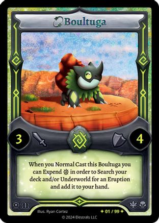 Image of Boultuga (Serialized) (/99) - Daybreak First Edition Holo