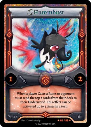 Image of Hummbust (Serialized) (/99) - Daybreak First Edition Holo