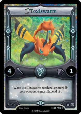 Image of Toxiswarm (Serialized) (/99) - Daybreak First Edition Holo