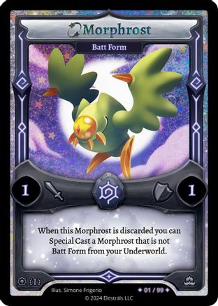 Image of Morphrost - Batt Form (Serialized) (/99) - Daybreak First Edition Holo