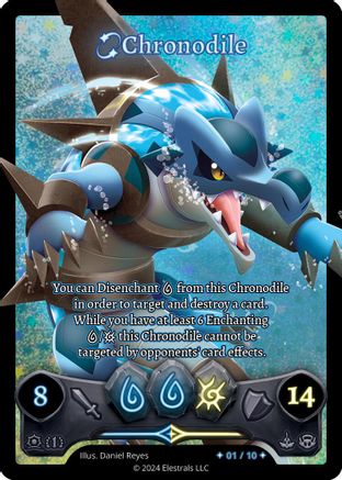 Image of Chronodile (Serialized) (/10) - Daybreak First Edition Holo