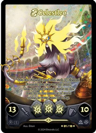Image of Celestleo (Serialized) (/10) - Daybreak First Edition Holo