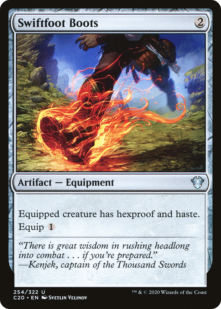 Image of Swiftfoot Boots (C20-254) - Commander 2020