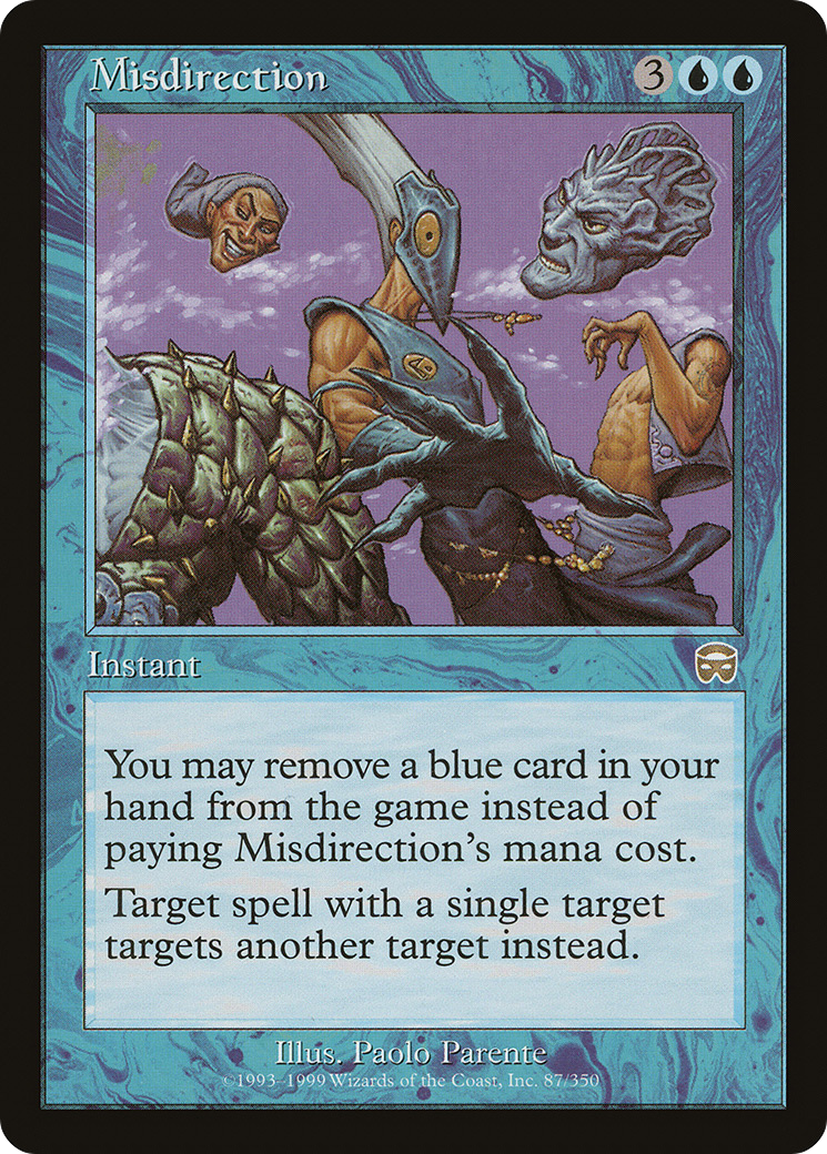 Image of Misdirection (MMQ-087) - Mercadian Masques