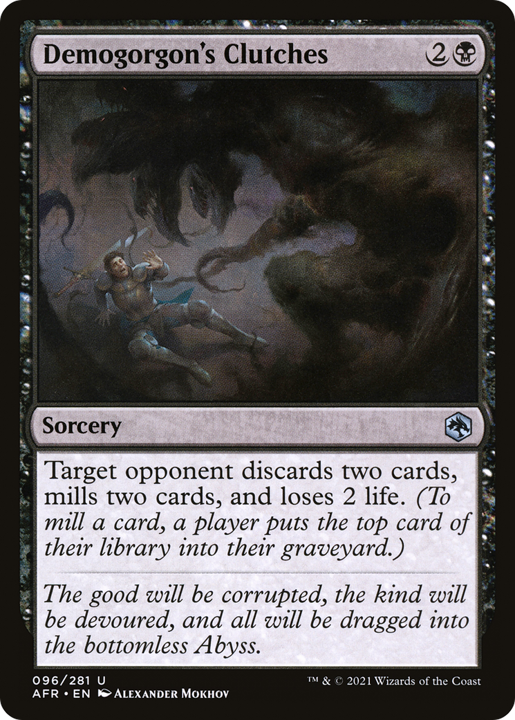 Image of Demogorgon's Clutches (AFR-096) - Adventures in the Forgotten Realms Foil