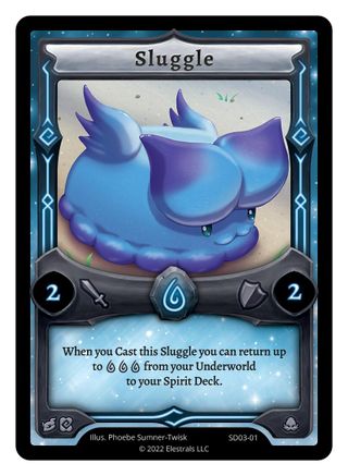 Image of Sluggle (SD03-01) - Majesea Starter Deck Kickstarter Edition