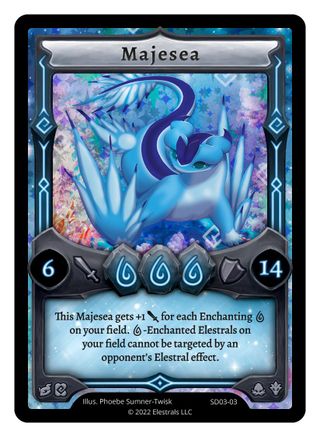 Image of Majesea (SD03-03) - Majesea Starter Deck Kickstarter Edition Holo