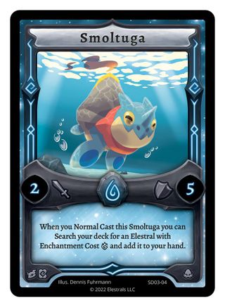 Image of Smoltuga (SD03-04) - Majesea Starter Deck Kickstarter Edition