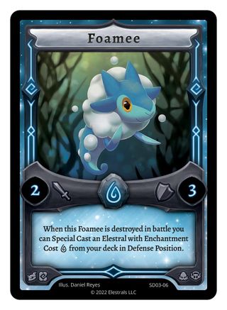 Image of Foamee (SD03-06) - Majesea Starter Deck Kickstarter Edition
