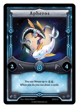Image of Apheros (SD03-07) - Majesea Starter Deck Kickstarter Edition